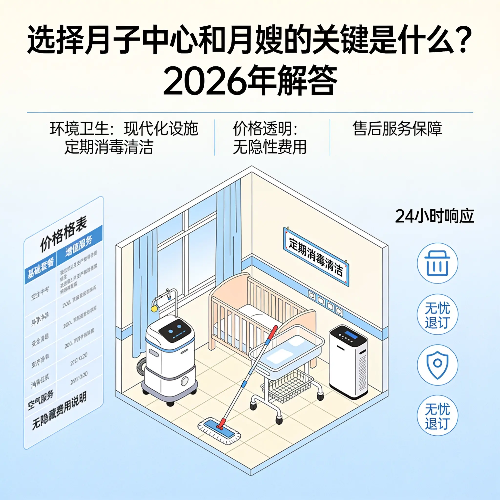 选择月子中心和月嫂的关键是什么？2026年乌当解答